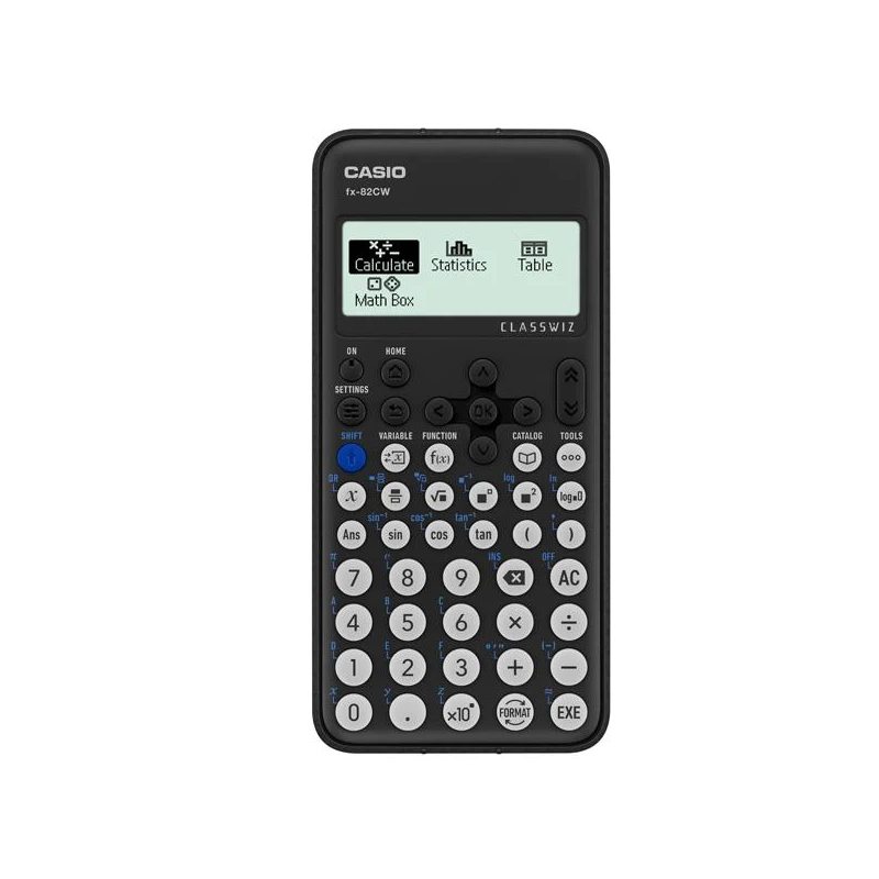 Calcolatrice scientifica casio fx 82cw 20cm nero
