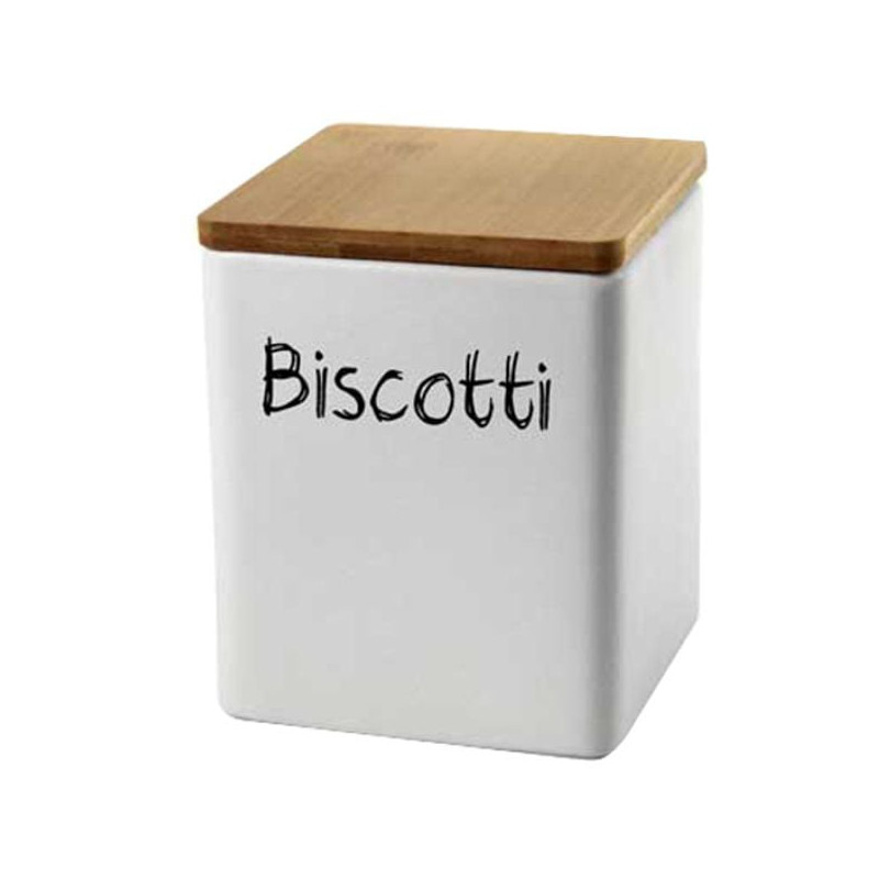 Barattolo bellintavola ceramica biscot bianco [853821]