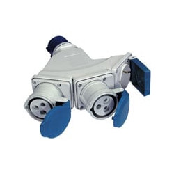 Adattatore sp cee 2pt pr cee 2x2pt 1xsk 73122 fme [fme ]