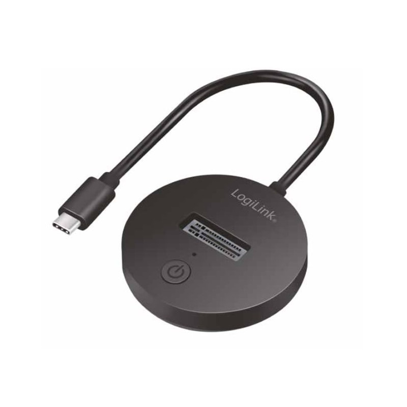 Docking station logilink usb-c per ssd m.2 nvme (pcie) e sata