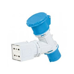 Adattatore sp cee 2pt pr cee 2pt+2pt rosi [rosi ]