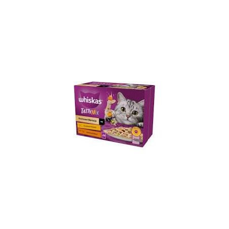 Cibo umido per gatti whiskas gustoso misto 12x85g