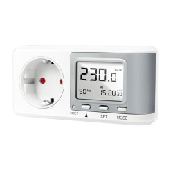 Presa logilink misuratore di costo con calcolo delle emissioni di