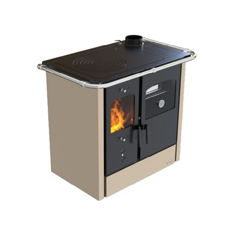 Cucina a legna lincar nada 4.5 cappuccino [lclx014000xx0402]