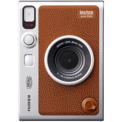 Fotocamera istantanea fujifilm instax mini evo marrone [16812508]