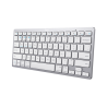 Tastiera trust wireless bluetooth it argento [24652]