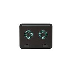 Supporto ventilazione notebook trust ciclone 16'' usb nero