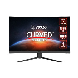 Monitor led 31.5" msi g32c4x 1920x1080p fhd 1ms classe f nero