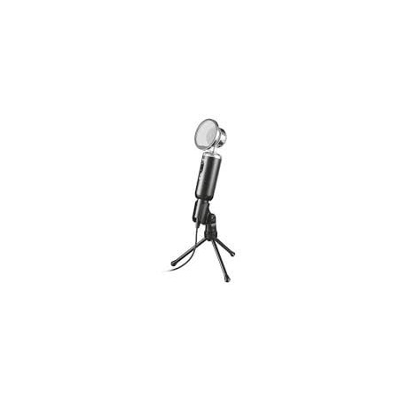 Microfono per pc trust con filtro/treppiede 2200ohm/16000hz/115db/cavo250cm