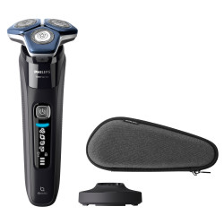 Rasoio elettrico philips shaver series 7000 s7886/35 nero/blu