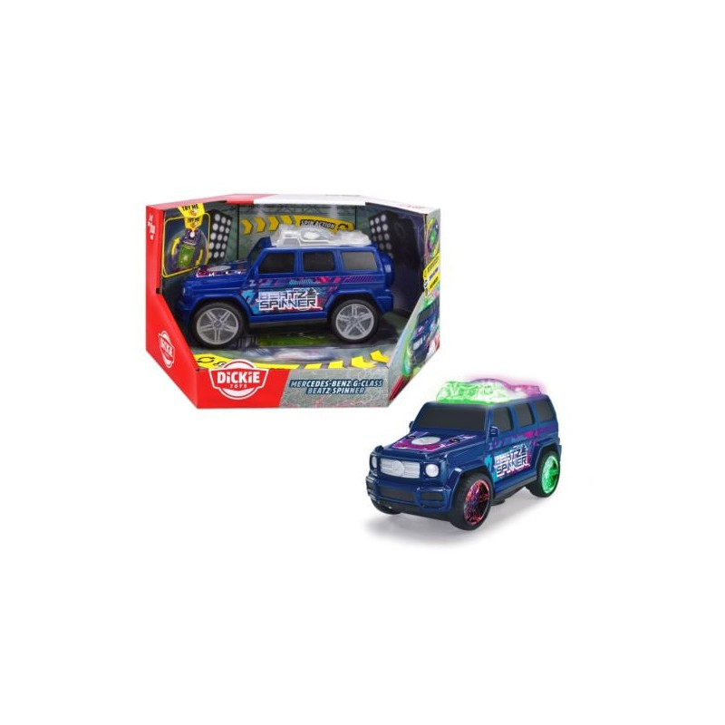 Modelino dickie mercedes classe g beatz spinner 11.5 x 23,5 x 9cm