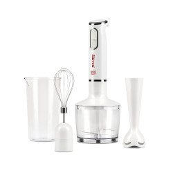 Mixer ad immersione girmi mx16 con kit 3in1 400w 230v 60hz bianco