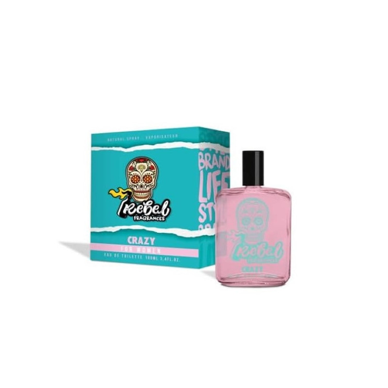 Eau de toilette rebel crazy donna 100ml [200948]