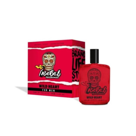 Eau de toilette rebel wild heart uomo 100ml [20940]