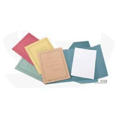 Cartellina in cartone a 3 lembi cartotecnica del garda 50 pz. azzurro