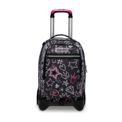 Zaino seven jack-2wd zipper glamy con trolley [200102319_822]