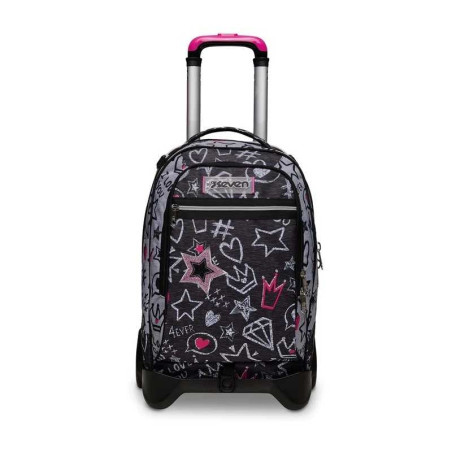 Zaino seven jack-2wd zipper glamy con trolley [200102319_822]