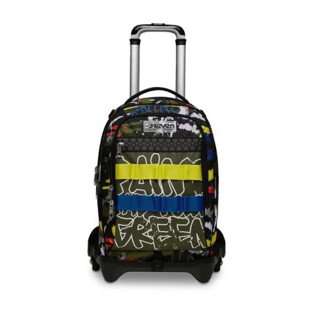 Zaino seven jack-3wd fluo belts con trolley [200102360_657]