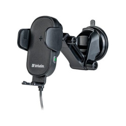 Caricabatterie da auto verbatim fwc-01 con supporto wireless