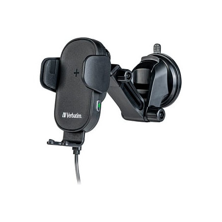 Caricabatterie da auto verbatim fwc-01 con supporto wireless