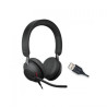 Cuffie jabra evolve2 40 se duo usb-a uc stereo cablato nero [24189-989-999]