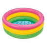 Piscina gonfiabile intex 3anelli/3camere d'aria/per bambini 61x22cm