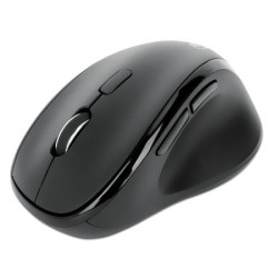 Mouse manhattan ottico con ricevitore a usb-a e usb-c per