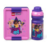 Set pranzo lego friends girls rock portapane17x13.5x7cm borraccia17x6.5x6.5cm/390ml