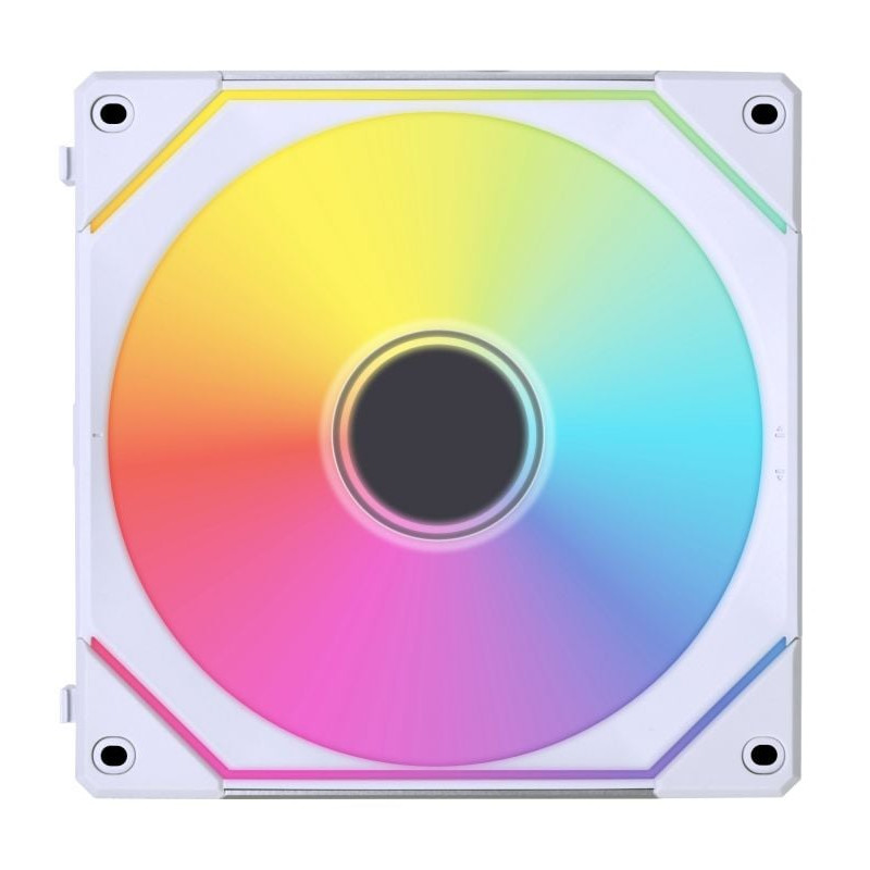 Ventola 120x120x25 lian li 2100rpm/32db/40led rgb/120mm plastica/alluminio