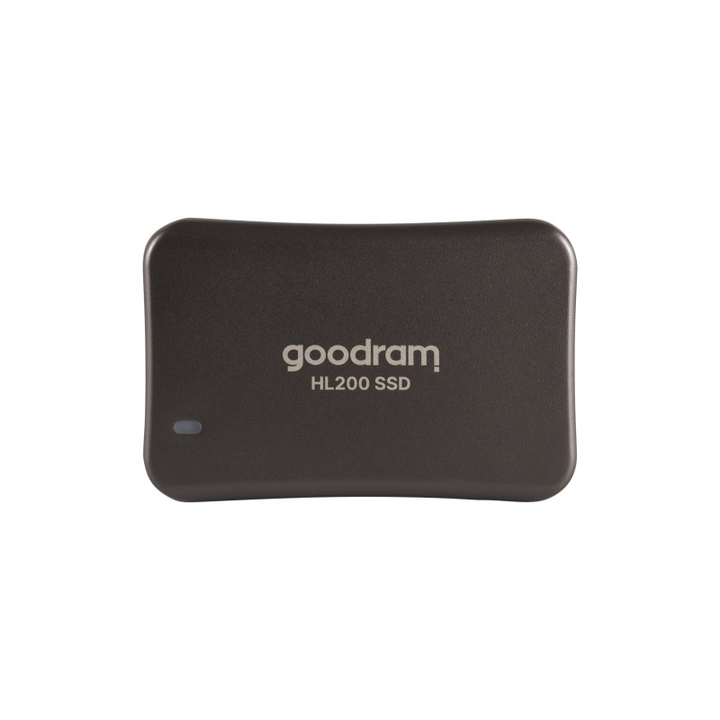 Ssd esterno 256gb goodram usb-c 520 mb/s grigio [ssdpr-hl200-256]