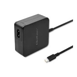 Alimentatore 65w qoltec usb-c p nero [azqolzu00051027]