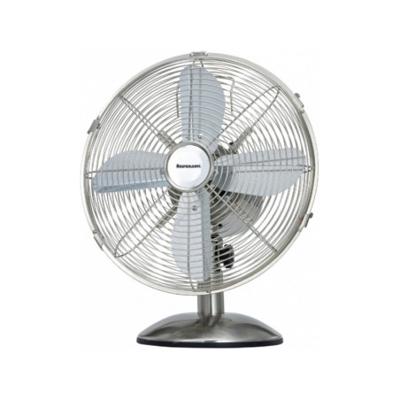 Ventilatore da tavolo ravanson wt-7033n 35w inox [wt-7033n