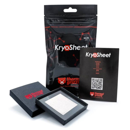 Pad termico thermal grizzly kryosheet 38x38mm [tg-ks-38-38]