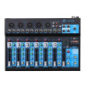 Console di missaggio oqan mixer q7 mk2 con usb nero