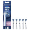 Testine di ricambio spazzolino oral-b pro sensitive clean 5pz