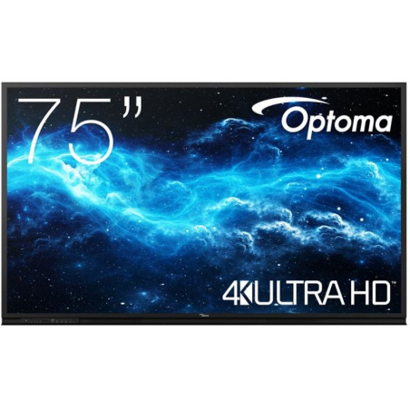 Public display 75'' optoma 4k 4/32gb a11 e.star touch nero