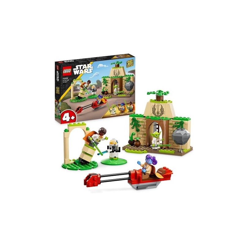 gioco da costruzione lego 75358 tempio jedi tenoo multicolore 124pz