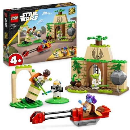 gioco da costruzione lego 75358 tempio jedi tenoo multicolore 124pz