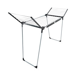 Stendibiancheria leifheit pegasus 150 15m nero