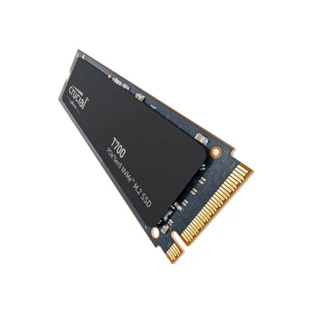 Ssd 2tb crucial t700 pcie m.2 12400/11800mb/s nero [ct2000t700ssd3]
