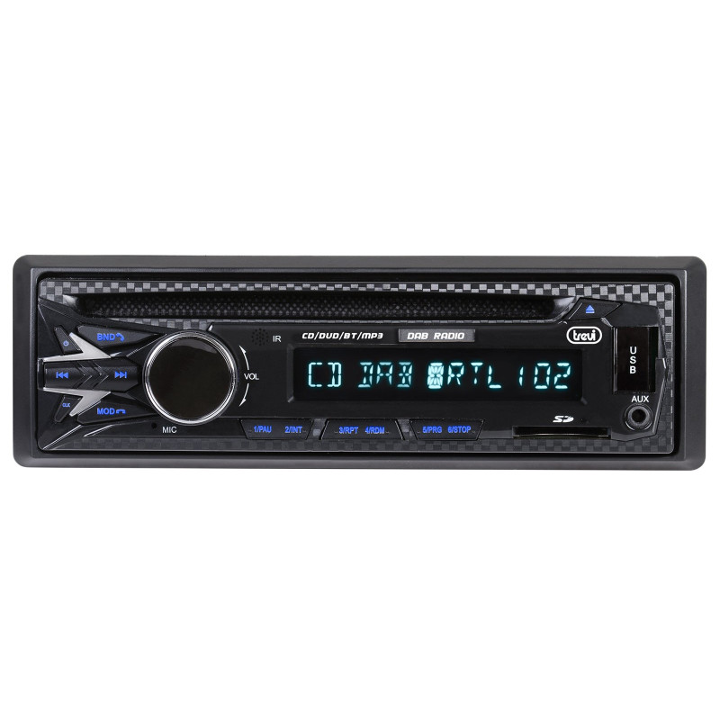 Autoradio xjump xcd 5790 dab stereo lettore cd 180w bluetooth nero