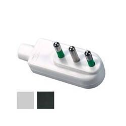 Spina squadra piatta 16a+t nera 80041 fme [fme ]