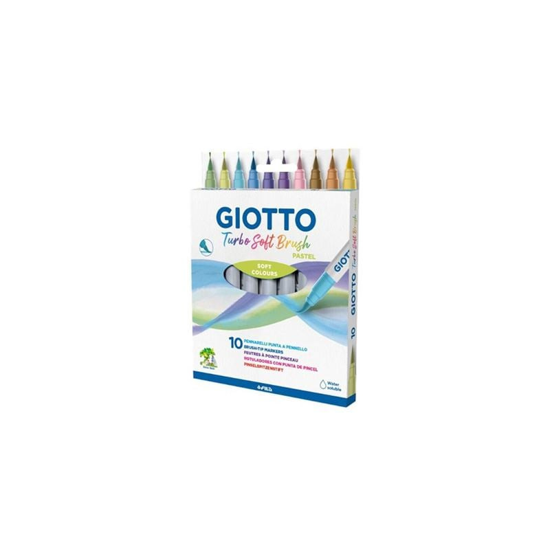 Pennarello giotto cf10 feltro turbo multicolore 10pz [f426900]