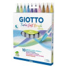 Pennarello giotto cf10 feltro turbo multicolore 10pz [f426900]