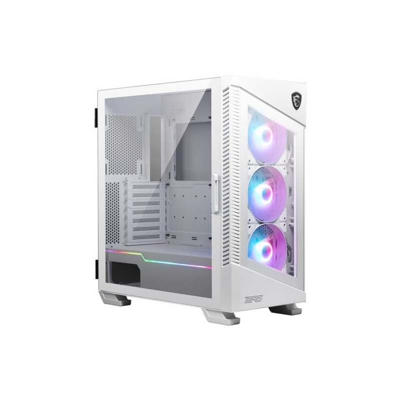 Case msi mpg velox 100r vetro temperato bianco [306-7g18w21-809]