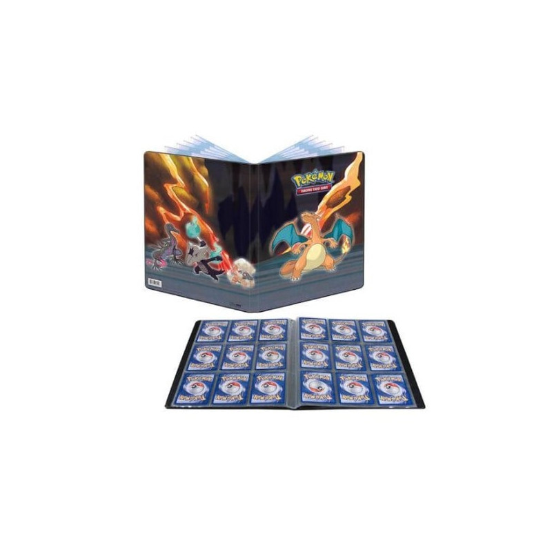 Album carte gioco pokemon ultra pro album 9 tasche [up16129-e]