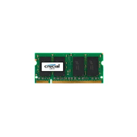Ram so-dimm ddr2 2gb crucial pc-5300 1.8v cl5 667mhz verde