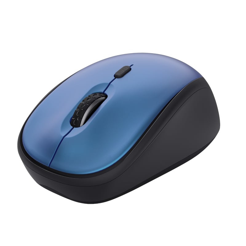 Mouse trust silenzioso compatto eco yvi+ senza fili ottico 1600dpi