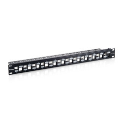 Patchpanel conceptronic cat6a 1u 90x482mm schermato nero [769324]