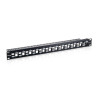 Patchpanel conceptronic cat6a 1u 90x482mm schermato nero [769324]